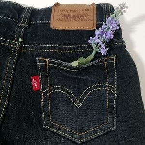 Levi's Girls Straight Jeans: size 12 slim